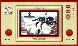 Octopus sur Nintendo Game and Watch